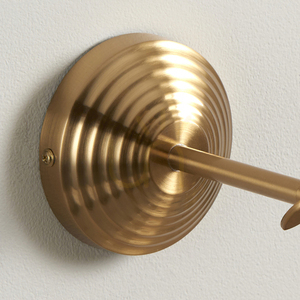 Endon Obelisk Wing Wall Light Brass B22 Dimmable small 4