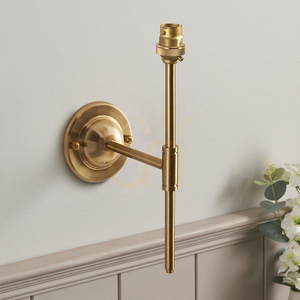Wall lamp Dome T Bar Brass Endon small 1