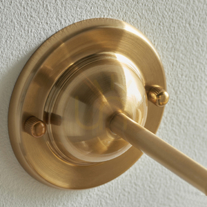 Wall lamp Dome T Bar Brass Endon small 4