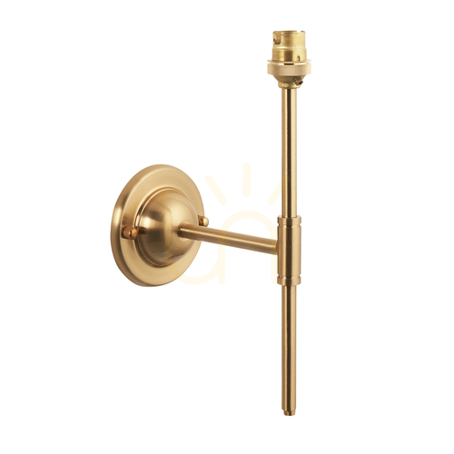 Check Wall lamp Dome T Bar Brass Endon