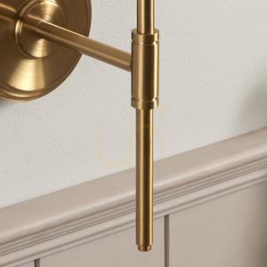 Wall lamp Step T Bar Brass Endon small 3
