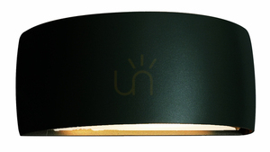 Norlys Vasa 127BL black outdoor wall light E27 2700 K small 0