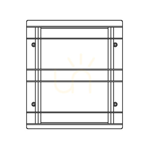Norlys Stockholm 220BL outdoor wall light, black, E27, IP54 small 1