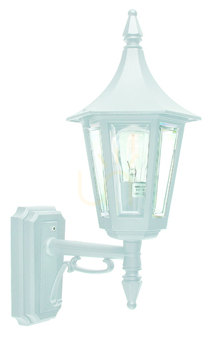 Check Outdoor wall lamp RIMINI NORLYS 259WH White E27 Norlys.