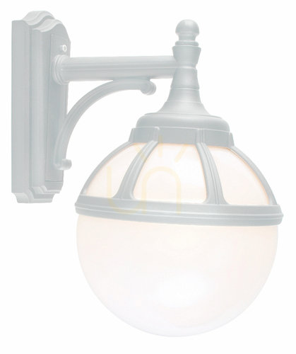 Check Outdoor wall lamp BOLOGNA NORLYS 311WH White E27 Norlys.