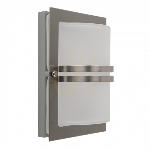 Check Outdoor wall light NORLYS Basel 671ST stainless steel LED 9.5W 3000K with motion sensor