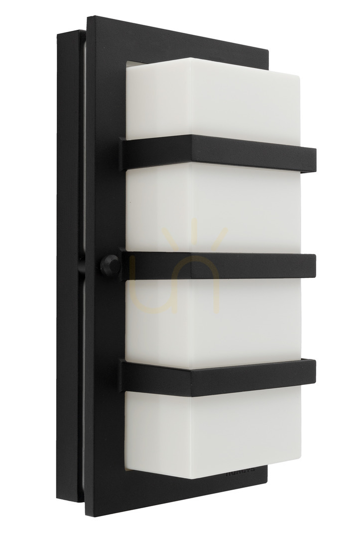 Outdoor wall lamp BODEN 860B E27 Black 9005 Norlys