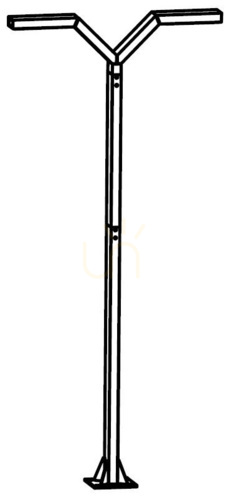 Check TRYSIL NORLYS 1030AL Silver LED 3000K DALI2 Norlys Garden Lantern.