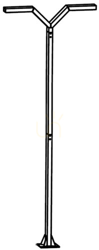 Check TRYSIL NORLYS 1039BL Black LED 4000K DALI2 Norlys Garden Lantern.