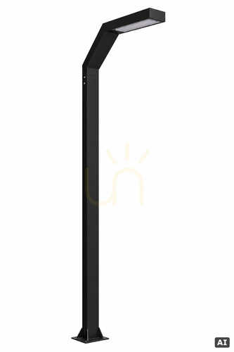 Check Lighting column Norlys Trysil 1061BL black RAL 9005 LED 17 W 4000 K 300 cm