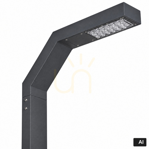 Check NORLYS Trysil 1067GR Graphite LED Garden Light 12.2 W 4000 K DALI2