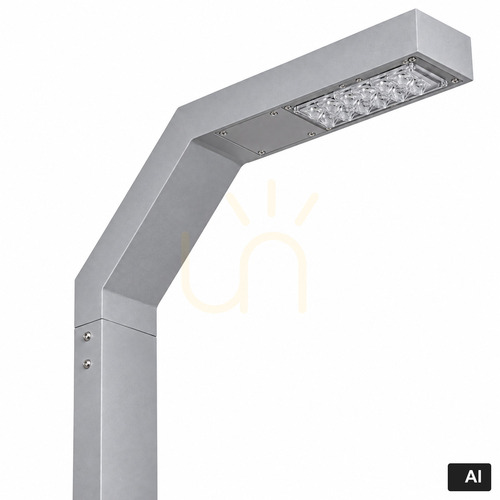 Check NORLYS Trysil 1071BL Black LED Garden Lantern 12.2 W 4000 K DALI2 300 cm