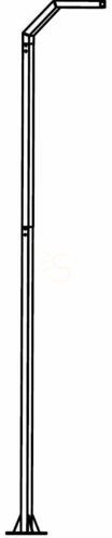 Check TRYSIL NORLYS 1086AL Silver LED 3000K DALI2 Norlys Garden Lantern.