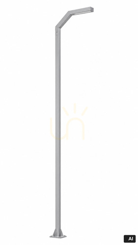Check TRYSIL 1087AL Norlys pole luminaire aluminium LED 20 W 4000 K DALI-2 IP65 400 cm