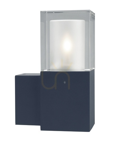 Check Outdoor wall lamp ARENDAL MINI NORLYS 1252GR Black LED 4000K Norlys.