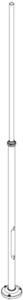 Outdoor Lighting Pole NORLYS Lamppost Black Adjustable 260-400 cm Cast Aluminum 1275BL small 1