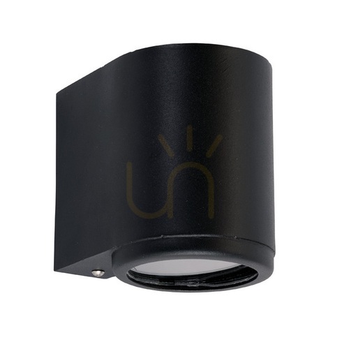 Check Outdoor wall lamp MANDAL NORLYS 1374BL Black GU10 Norlys.