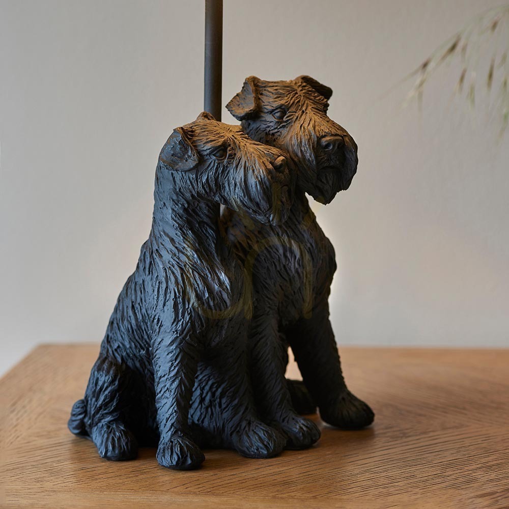 Preview Table Lamp Endon Westie Beige Resin Fabric 43 cm Table Lamp Endon Westie Beige Resin Fabric 43 cm