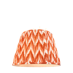 Lampshade Endon Zigzag Orange Fabric 40 cm small 0