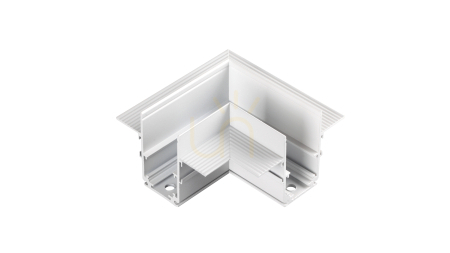 Check L 90° switch for flush-mounted magnetic rail LUNA-MAG white - LUNA-LSPw90-H - LUNARES