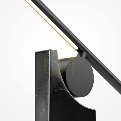 Check Desk Lamp Maytoni Monumento Black LED 9W Dimmable MOD467TL-L9B3K