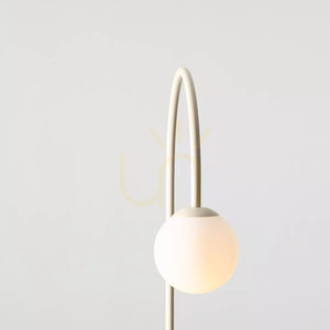 Aldex Una Cream floor lamp, cream, 157 cm, 1116A9 small 2