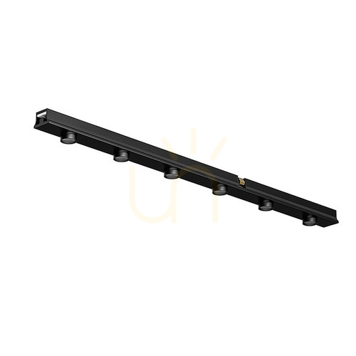 Check Magnetic Ultra Slim DOT Light 6W 3000k Black ZAMBELIS