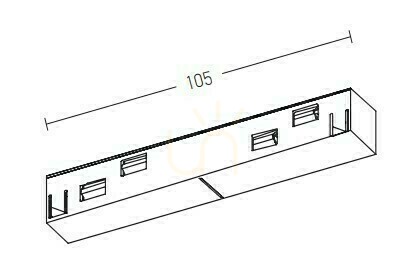 Check Adaptor 143*18*17mm Black Color ZAMBELIS