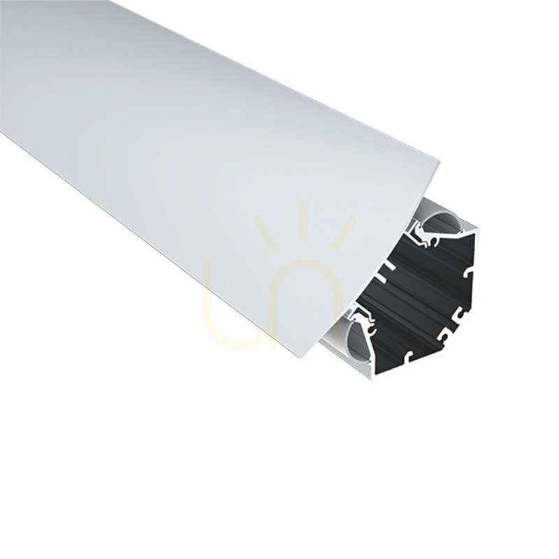Double Side Aluminium Profile With Opal Diffuser 2M ZAMBELIS