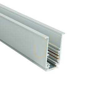 Zambelis 2084W-1 recessed magnetic track, 48 V, 1 m, sandy white small 2