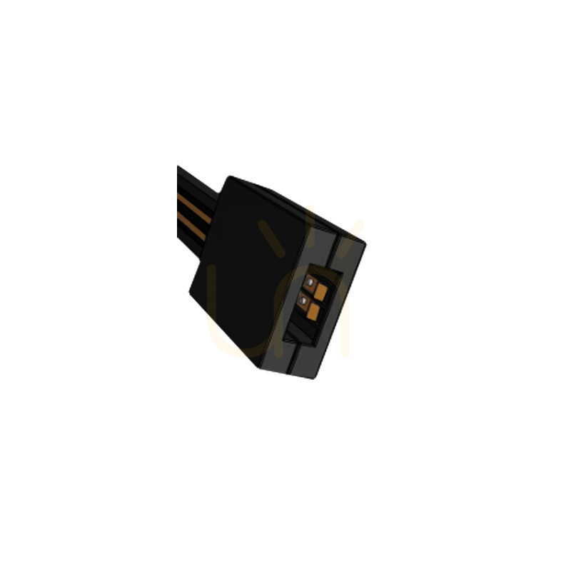 Track Connector FOR Flexible Track 24V Black ZAMBELIS