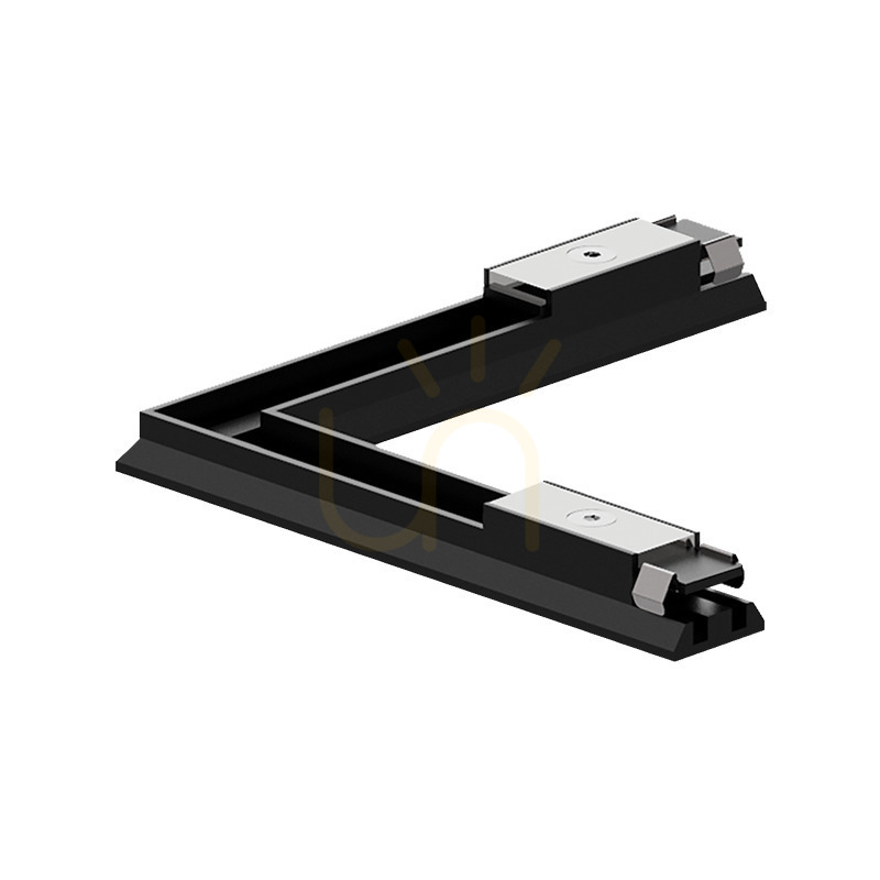 Corner Connector FOR Ultra Slim Magnetic Track Black ZAMBELIS