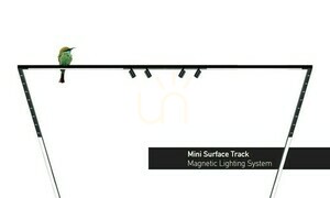 Blind Cover Black FOR Mini Track 24V ZAMBELIS small 2
