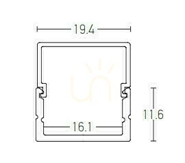 1pcs 2M Aluminum Profile 1pcs 2M Opal PC Cover ZAMBELIS 1 1pcs 2M Aluminum Profile 1pcs 2M Opal PC Cover ZAMBELIS small 1
