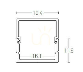 View 1pcs 2M Aluminum Profile 1pcs 2M Opal PC Cover ZAMBELIS 1pcs 2M Aluminum Profile 1pcs 2M Opal PC Cover ZAMBELIS