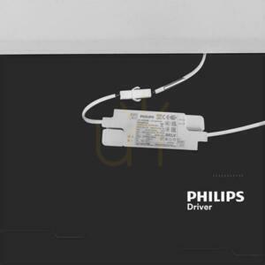 LED panel V-TAC 40W 600x600 backlight 33mm 120Lm/W power supply Philips VT-61040 4000K 4800lm 5 year warranty small 4