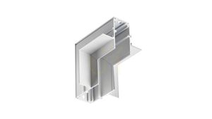 L 90° internal switch for flush-mounted magnetic bus LUNA-MAG white - LUNA-LSPB90-V - LUNARES small 0