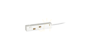 Power input for LUNA-MAG white busbars - LUNARES small 0