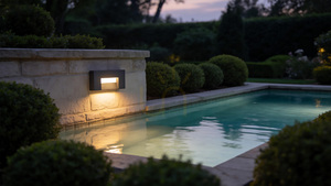 Lutec ARTEO outdoor LED wall light, 11 W, dark grey aluminium, 23 cm, 6417001454 small 4