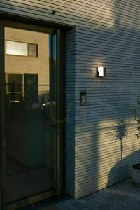 Outdoor Wall Lamp Lutec DOMINO LED 17W Graphite Grey Aluminum 5116202118 small 5