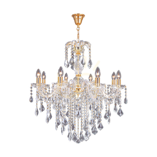 Check CHATEAU Pendant Lamp 14004/8-GLD Gold 8xE14.