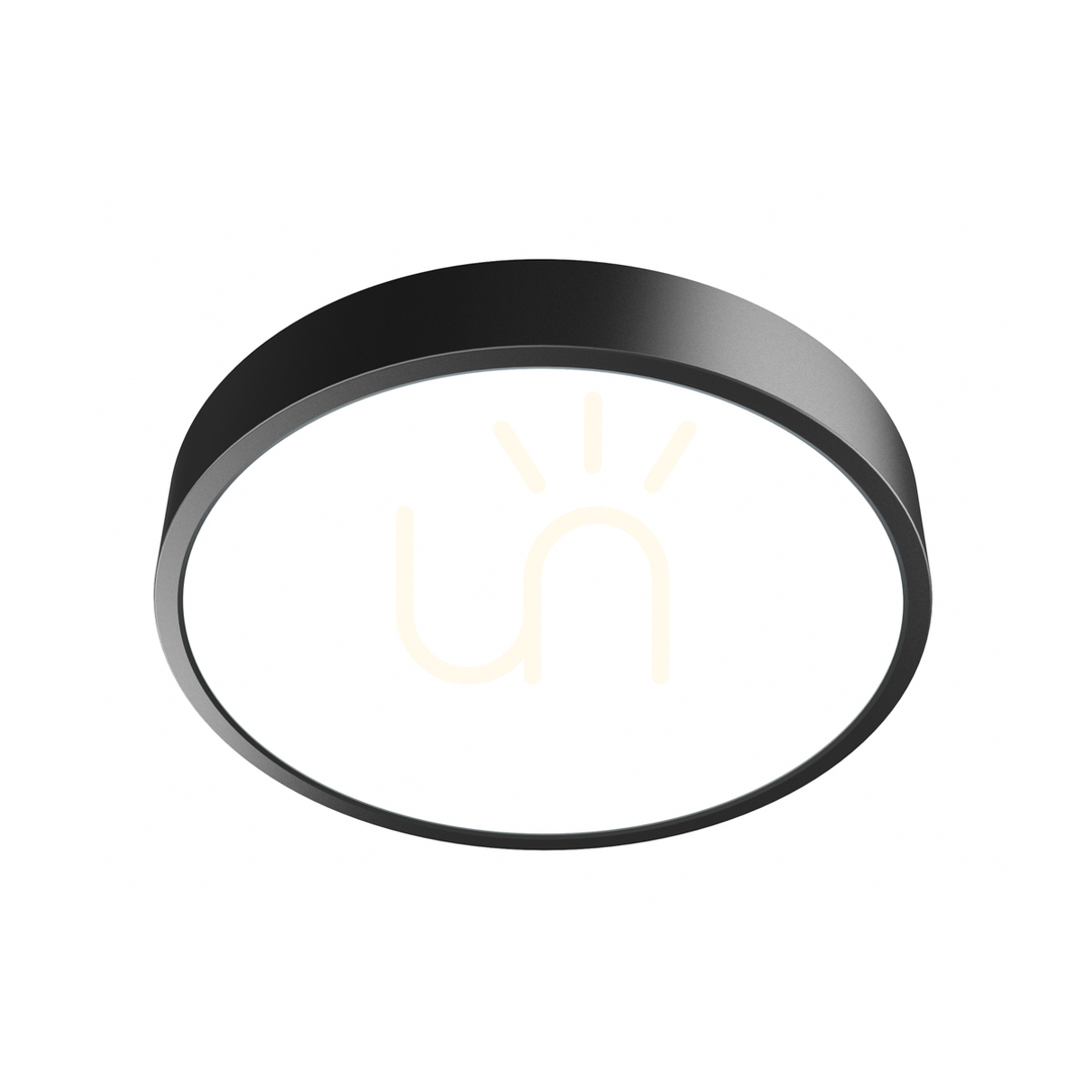 Plafon Italux Botta LED Black 30 cm IP44 PLF-63746-M-BK