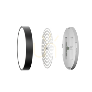 Italux Botta LED ceiling light black 30 cm 24 W IP44 PLF-63746-M-BK small 2