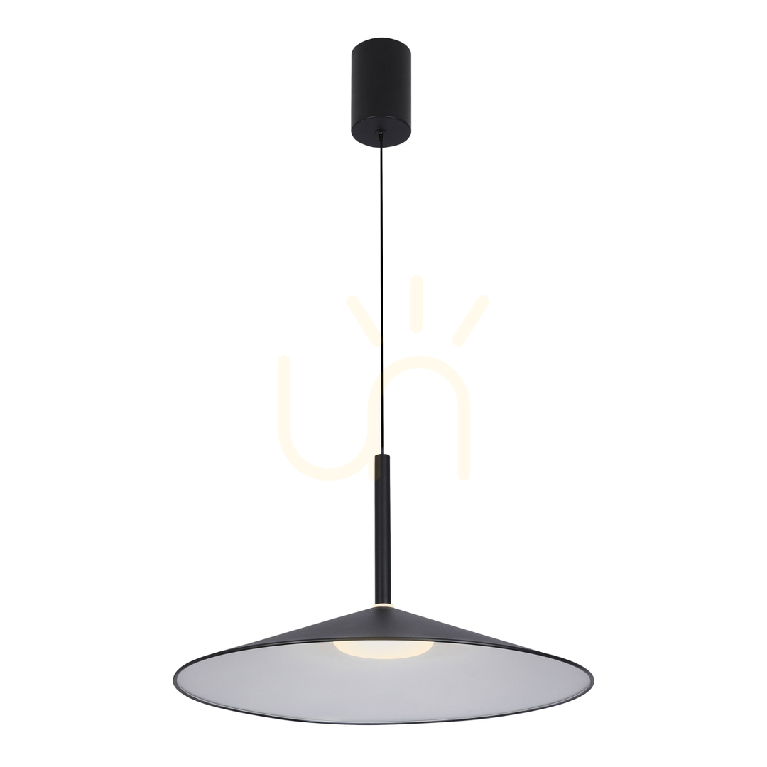 Italux Sardena LED Pendant Light Black 47.5 cm PND-01510-L-BK