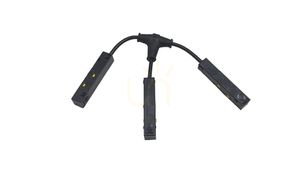 T-power switch for LUNA-MAG magnetic busbars - white LUNA-ZASL-T - Lunares small 0