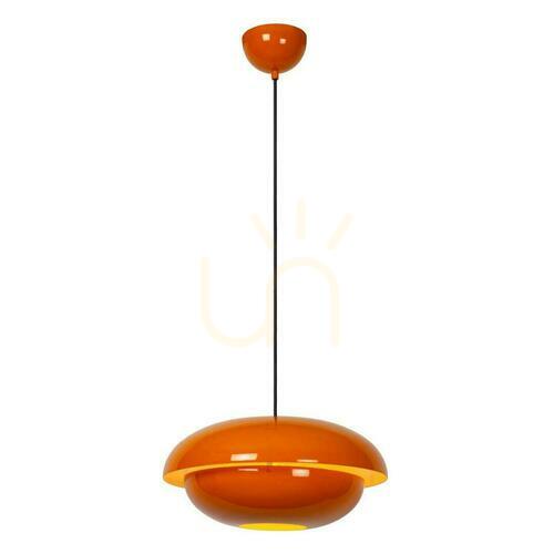 Check Lucide Younes Copper Retro Pendant Light 40cm E27 65404/40/53