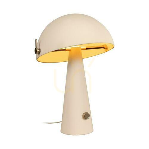 Check Lucide BARONE Beige Gold Retro Table Lamp E27 38 cm 65502/52/38