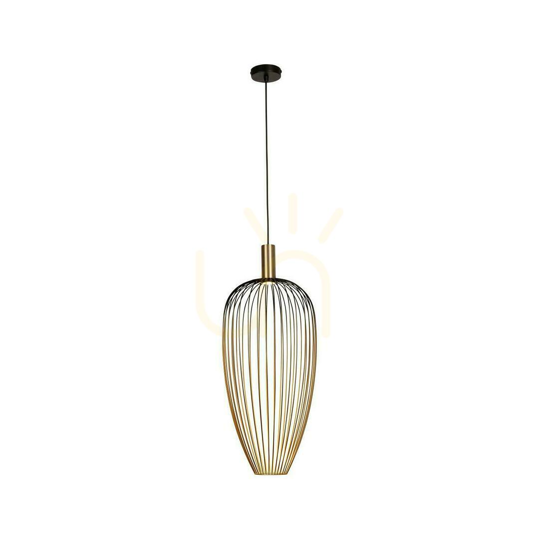 Pendelleuchte Lucide AURELIE Gold Metall 30 cm 21442/01/10