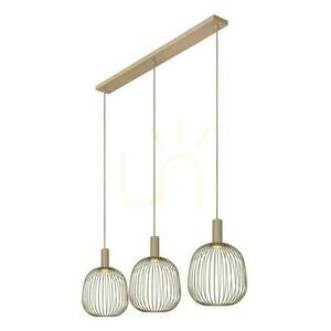 Lucide ESTEREL Beige Metal 3-Light Pendant Lamp 21446/03/41 small 6