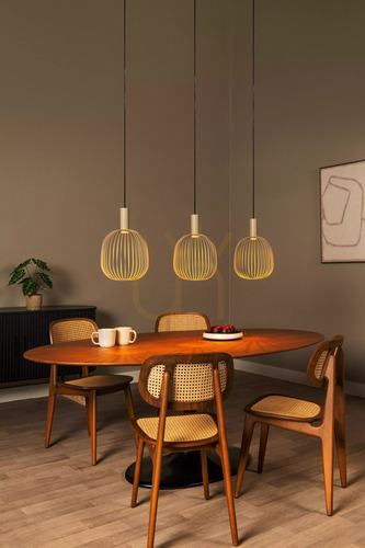 Check Lucide ESTEREL Taupe Pendant Light, 3×GU10-MR11, 116 cm, 21446/03/41